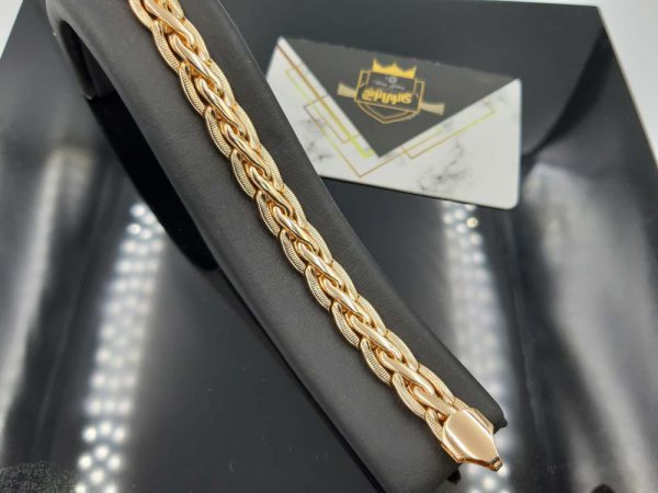 دستبند کارتیر ژوپینگ با آبکاری طلا