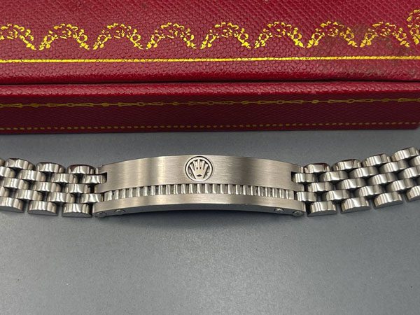 خرید دستبند مردانه رولکس نقره ای