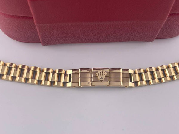 خرید دستبند تمام طلایی رولکس