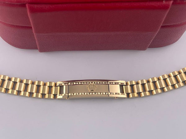 خرید دستبند رولکس طلایی مردانه