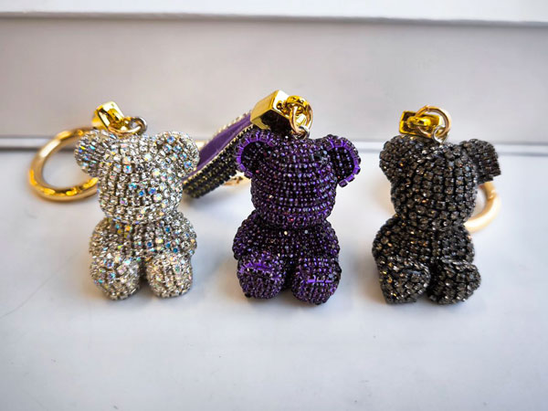 جاکلیدی نگینی خرس دخترانه کد 10815